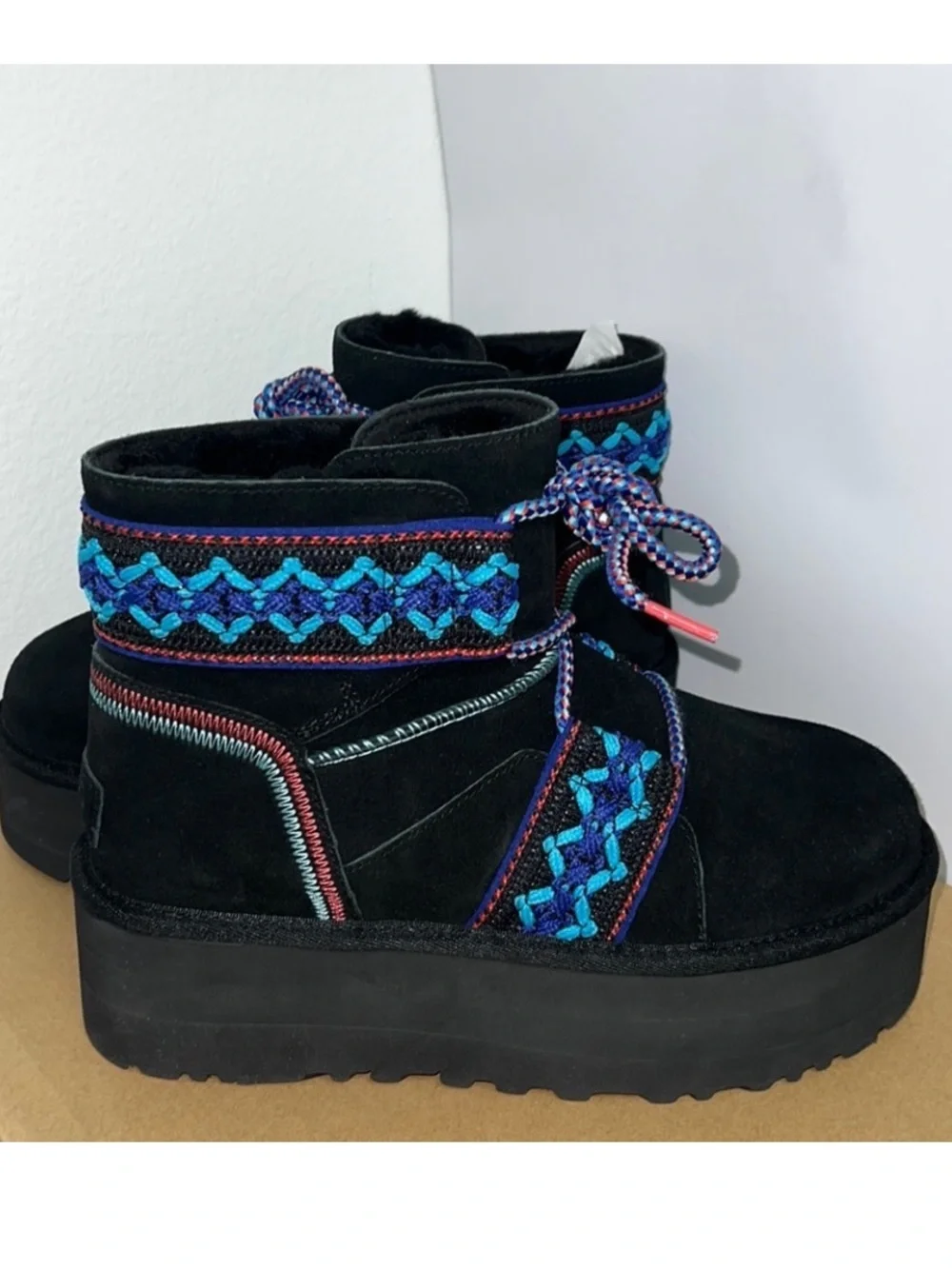 🐏UGG🐏PLATFORM 🐏CLASSIC MINI BRAID🐏BOOTIE🐏